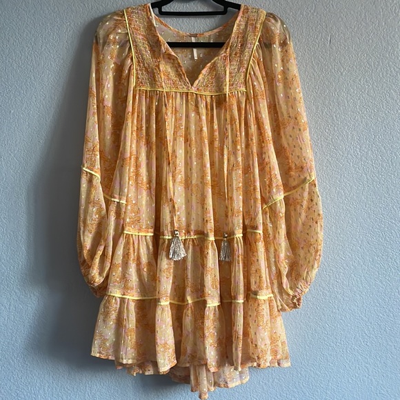 Free People Free Swinging Floral Mini Dress - Picture 5 of 11